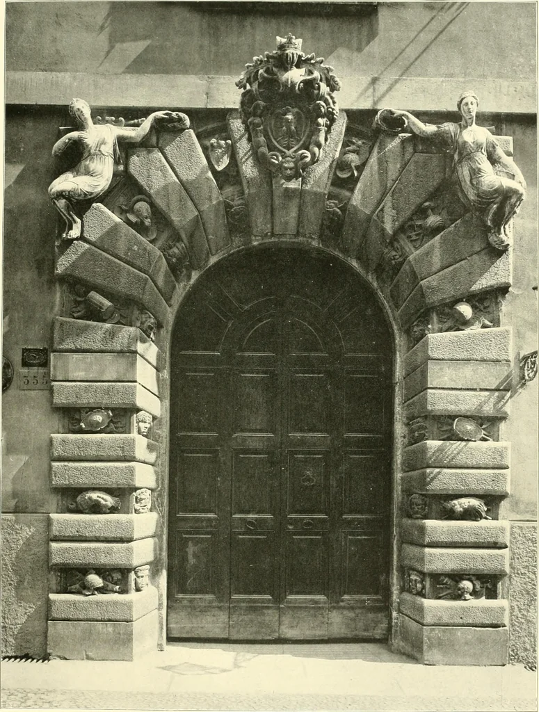 An illustration from Dekorative skvlptvr: figvr, ornament, architektvrplastik avs den havptepochen der kvnst, 1910, leaf 138