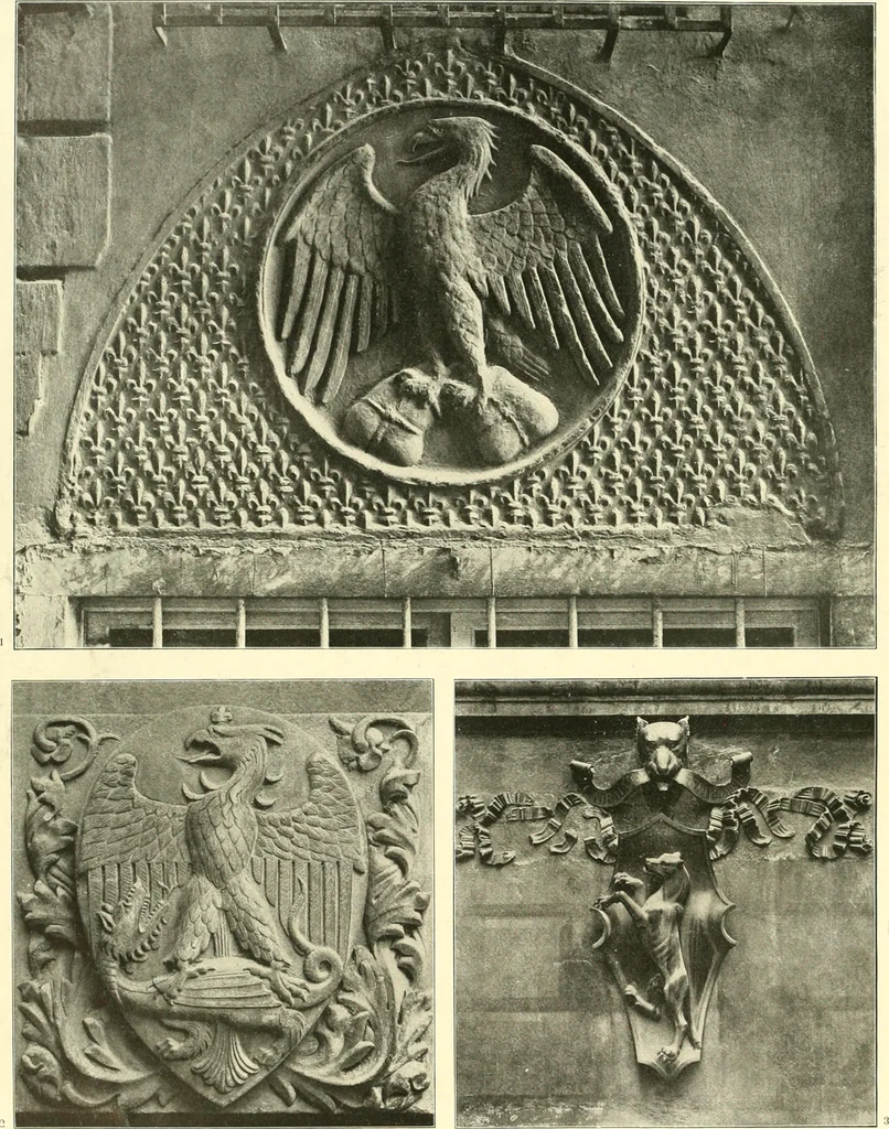 An illustration from Dekorative skvlptvr: figvr, ornament, architektvrplastik avs den havptepochen der kvnst, 1910, leaf 141