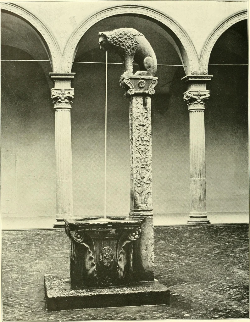 An illustration from Dekorative skvlptvr: figvr, ornament, architektvrplastik avs den havptepochen der kvnst, 1910, leaf 147