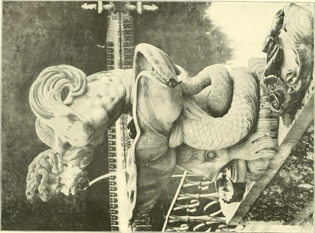 An illustration from Dekorative skvlptvr: figvr, ornament, architektvrplastik avs den havptepochen der kvnst, 1910, leaf 153