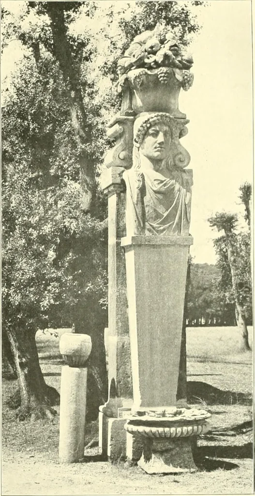 An illustration from Dekorative skvlptvr: figvr, ornament, architektvrplastik avs den havptepochen der kvnst, 1910, leaf 154
