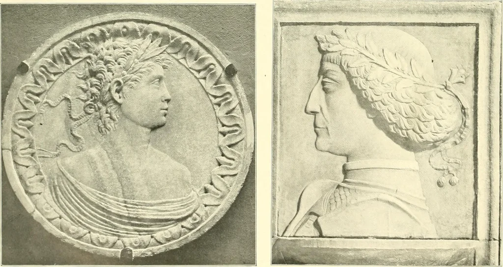 An illustration from Dekorative skvlptvr: figvr, ornament, architektvrplastik avs den havptepochen der kvnst, 1910, leaf 23