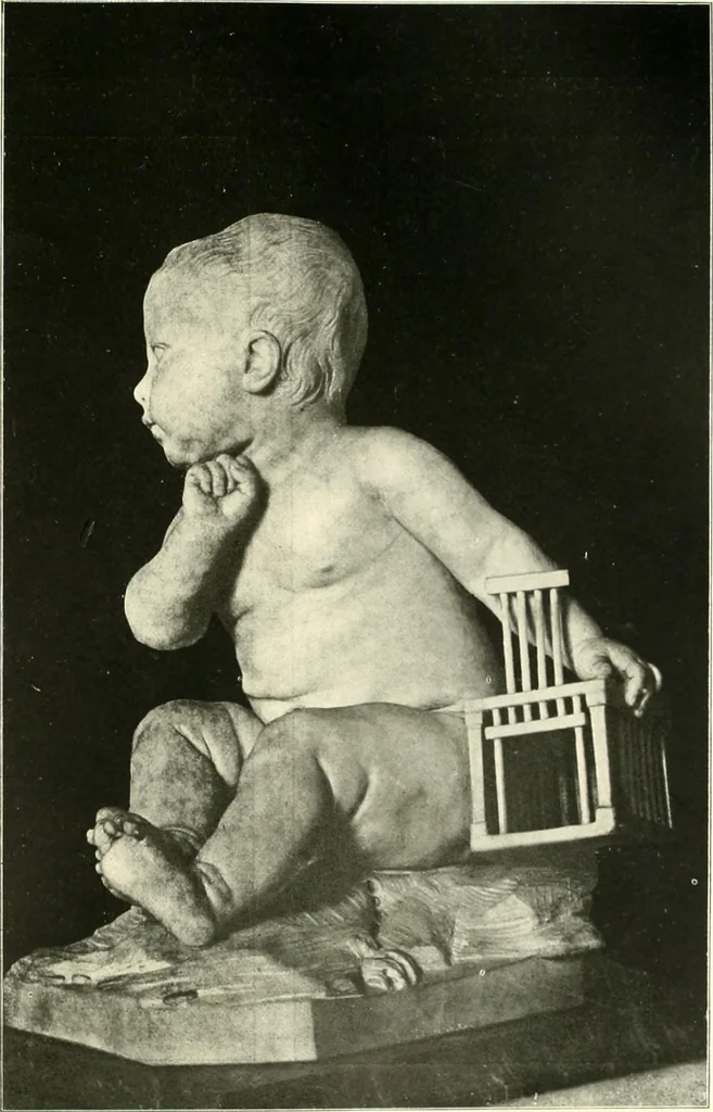 An illustration from Dekorative skvlptvr: figvr, ornament, architektvrplastik avs den havptepochen der kvnst, 1910, leaf 30
