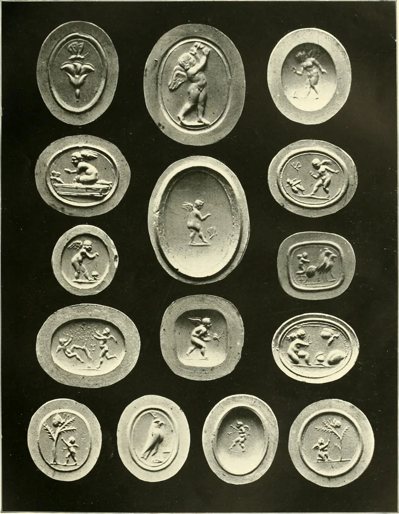 An illustration from Dekorative skvlptvr: figvr, ornament, architektvrplastik avs den havptepochen der kvnst, 1910, leaf 36