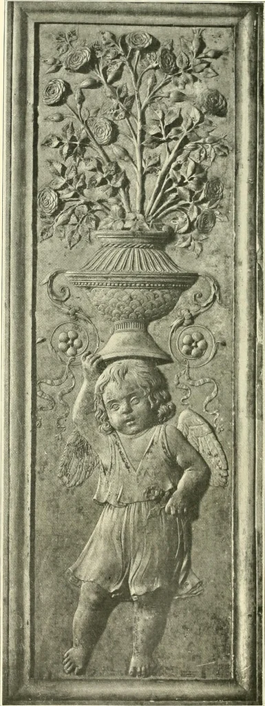 An illustration from Dekorative skvlptvr: figvr, ornament, architektvrplastik avs den havptepochen der kvnst, 1910, leaf 39