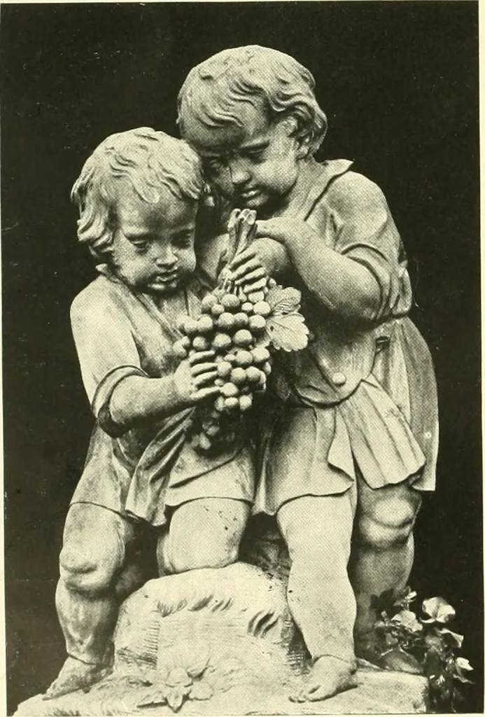 An illustration from Dekorative skvlptvr: figvr, ornament, architektvrplastik avs den havptepochen der kvnst, 1910, leaf 43