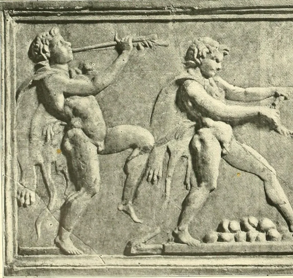 An illustration from Dekorative skvlptvr: figvr, ornament, architektvrplastik avs den havptepochen der kvnst, 1910, leaf 45