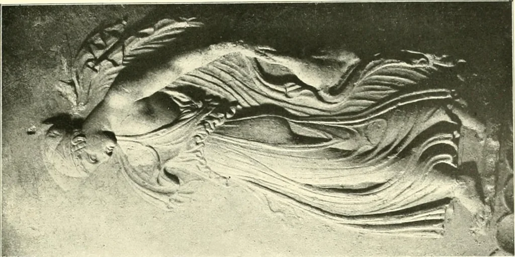 An illustration from Dekorative skvlptvr: figvr, ornament, architektvrplastik avs den havptepochen der kvnst, 1910, leaf 50