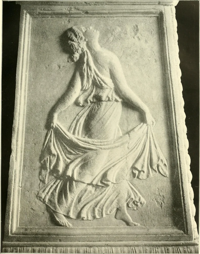 An illustration from Dekorative skvlptvr: figvr, ornament, architektvrplastik avs den havptepochen der kvnst, 1910, leaf 52