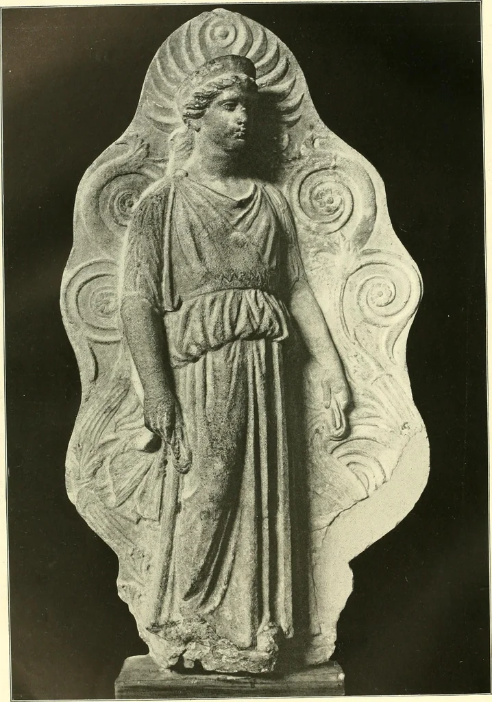 An illustration from Dekorative skvlptvr: figvr, ornament, architektvrplastik avs den havptepochen der kvnst, 1910, leaf 67