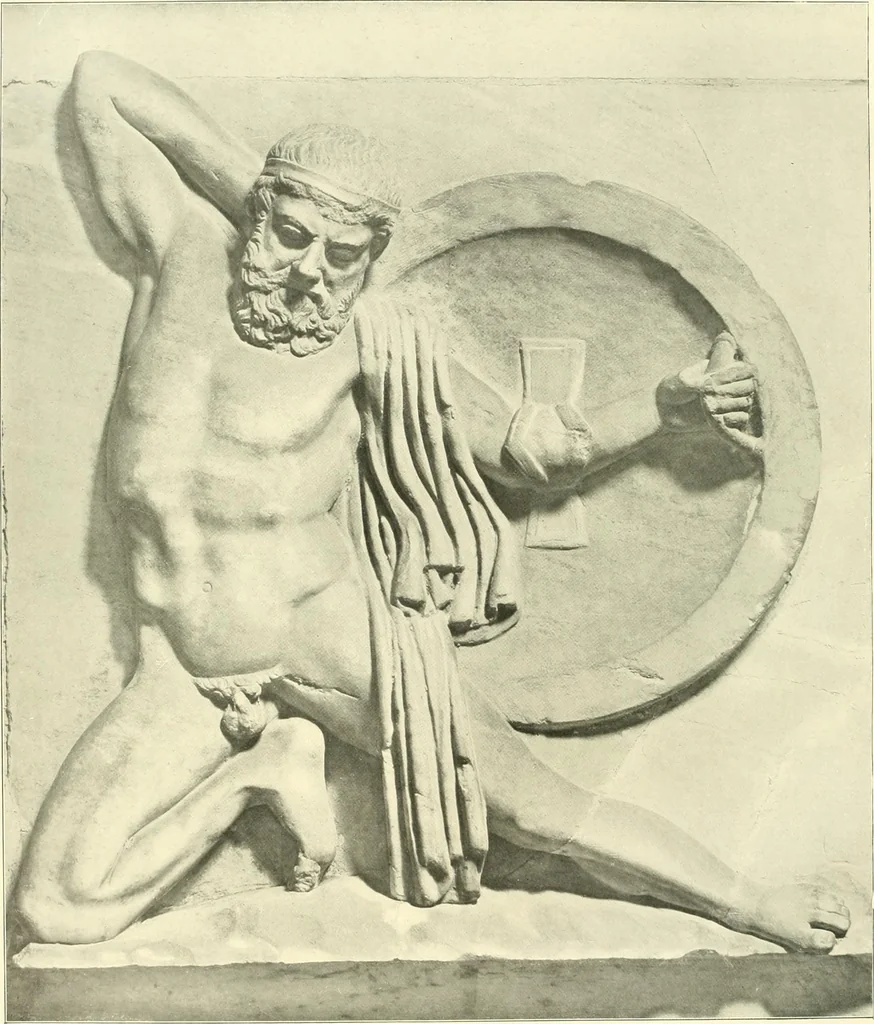 An illustration from Dekorative skvlptvr: figvr, ornament, architektvrplastik avs den havptepochen der kvnst, 1910, leaf 69