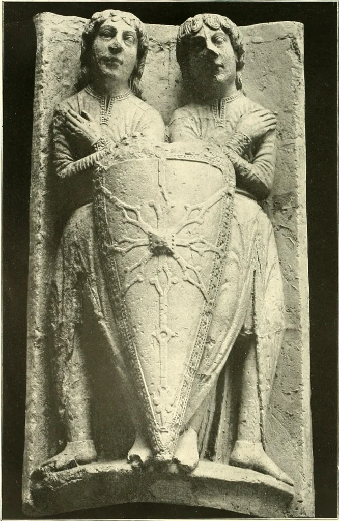An illustration from Dekorative skvlptvr: figvr, ornament, architektvrplastik avs den havptepochen der kvnst, 1910, leaf 78