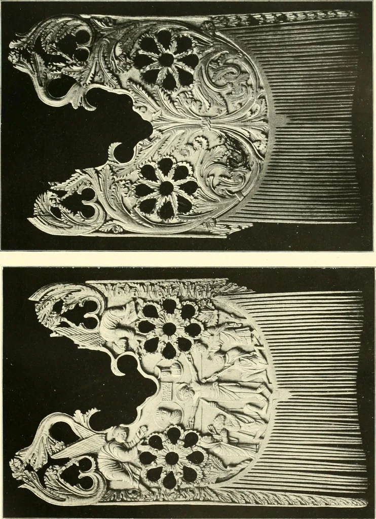 An illustration from Dekorative skvlptvr: figvr, ornament, architektvrplastik avs den havptepochen der kvnst, 1910, leaf 80