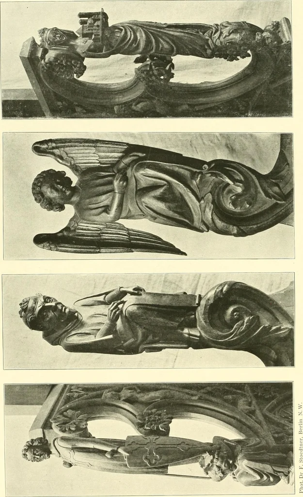 An illustration from Dekorative skvlptvr: figvr, ornament, architektvrplastik avs den havptepochen der kvnst, 1910, leaf 81