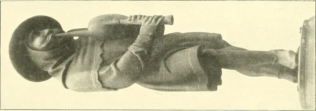 An illustration from Dekorative skvlptvr: figvr, ornament, architektvrplastik avs den havptepochen der kvnst, 1910, leaf 82