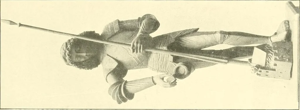 An illustration from Dekorative skvlptvr: figvr, ornament, architektvrplastik avs den havptepochen der kvnst, 1910, leaf 82