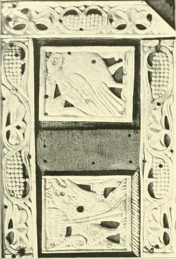 An illustration from Dekorative skvlptvr: figvr, ornament, architektvrplastik avs den havptepochen der kvnst, 1910, leaf 87