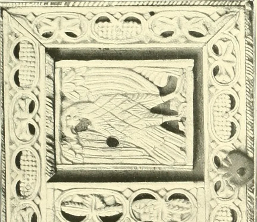 An illustration from Dekorative skvlptvr: figvr, ornament, architektvrplastik avs den havptepochen der kvnst, 1910, leaf 87