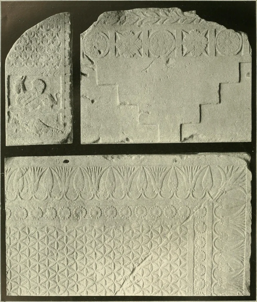 An illustration from Dekorative skvlptvr: figvr, ornament, architektvrplastik avs den havptepochen der kvnst, 1910, leaf 95