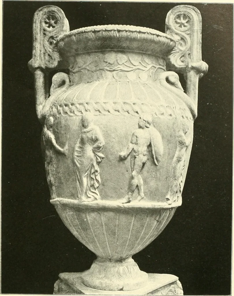 An illustration from Dekorative skvlptvr: figvr, ornament, architektvrplastik avs den havptepochen der kvnst, 1910, leaf 99