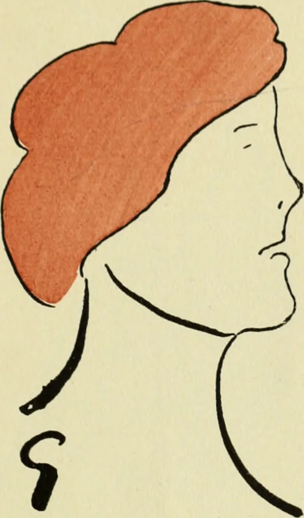 An illustration from De la Comédie Française aux boulevards. Préf. de Jules Claretie, 1906, leaf 108