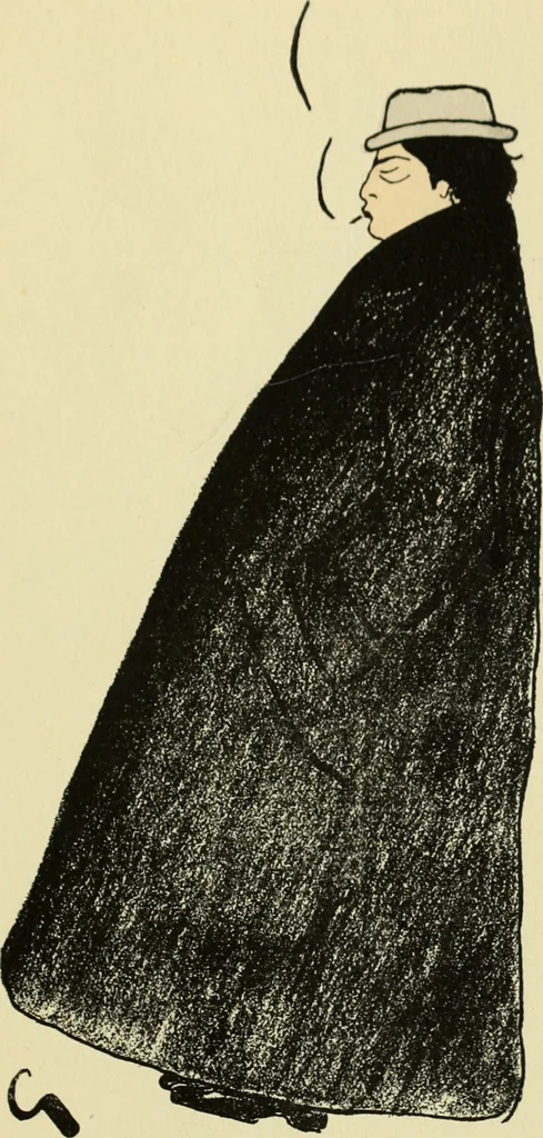 An illustration from De la Comédie Française aux boulevards. Préf. de Jules Claretie, 1906, leaf 50