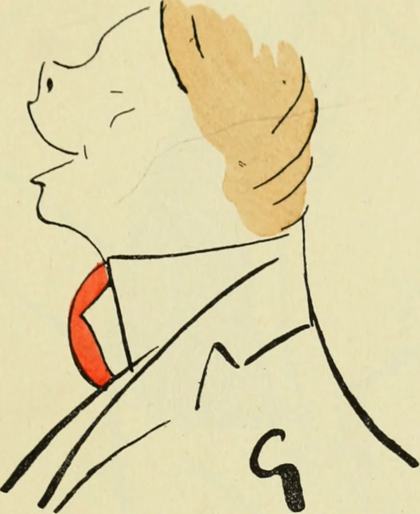 An illustration from De la Comédie Française aux boulevards. Préf. de Jules Claretie, 1906, leaf 76