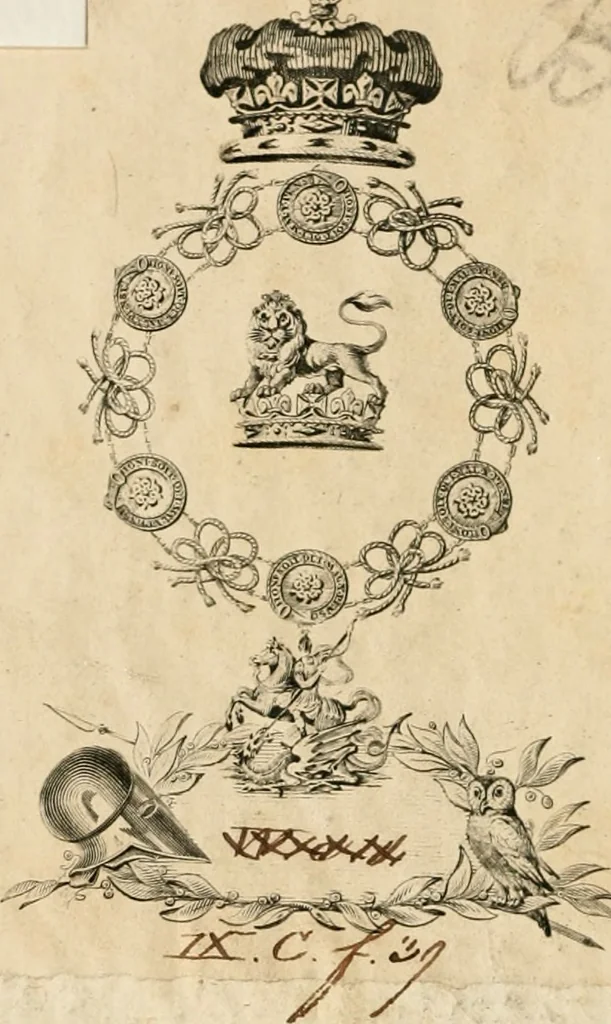 An illustration from De la démonomanie des sorciers .., 1587, leaf 1