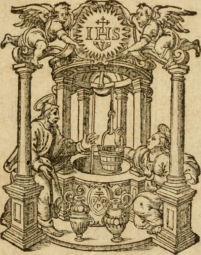 An illustration from De la démonomanie des sorciers .., 1587, leaf 4