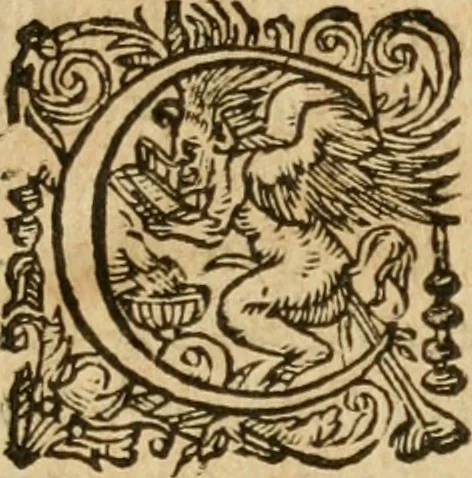 An illustration from De la démonomanie des sorciers .., 1587, leaf 6