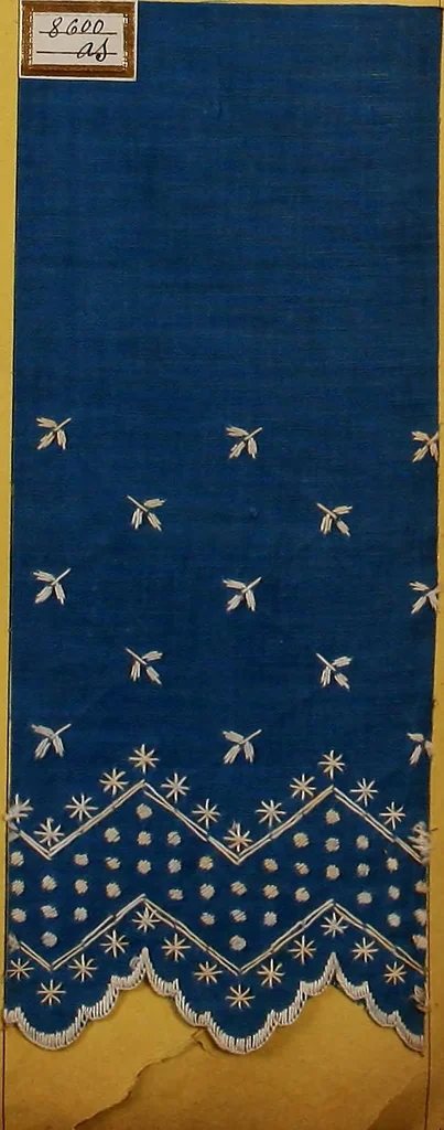 An illustration from Sample book of French embroidery, 1850?, 1850, leaf 103