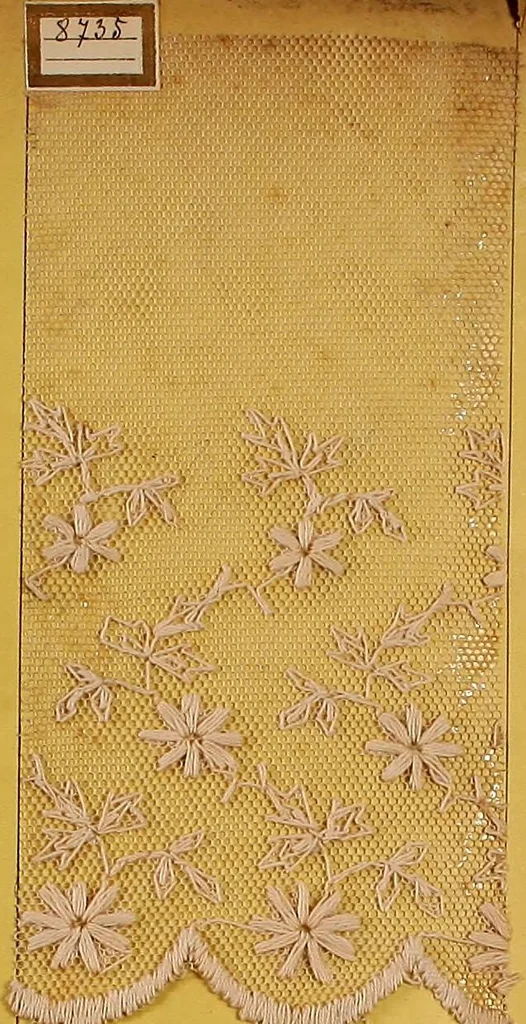 An illustration from Sample book of French embroidery, 1850?, 1850, leaf 123