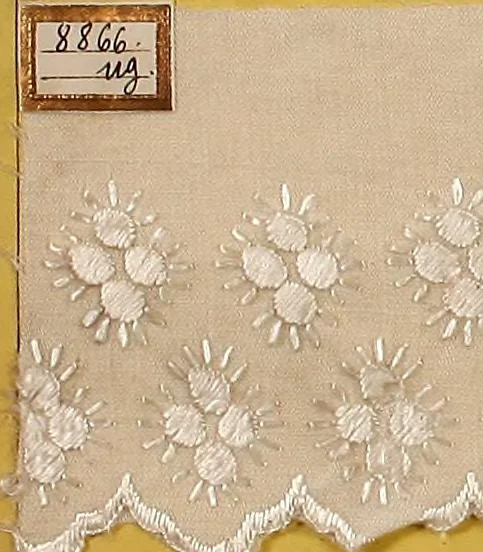 An illustration from Sample book of French embroidery, 1850?, 1850, leaf 141