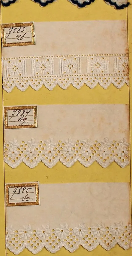An illustration from Sample book of French embroidery, 1850?, 1850, leaf 18
