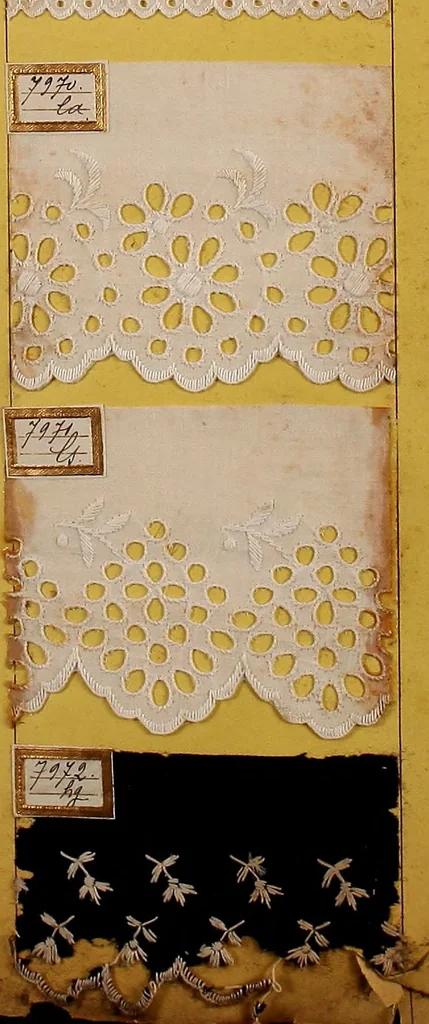 An illustration from Sample book of French embroidery, 1850?, 1850, leaf 26
