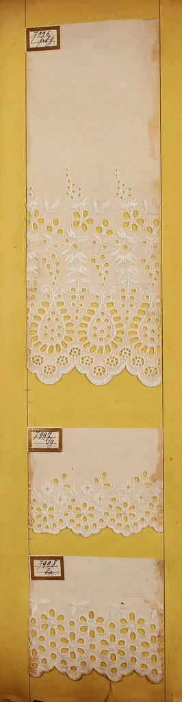An illustration from Sample book of French embroidery, 1850?, 1850, leaf 30