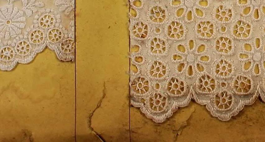 An illustration from Sample book of French embroidery, 1850?, 1850, leaf 33