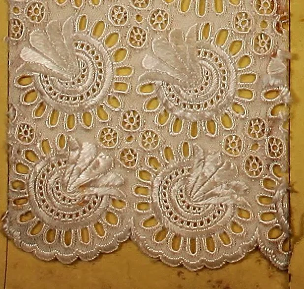An illustration from Sample book of French embroidery, 1850?, 1850, leaf 53