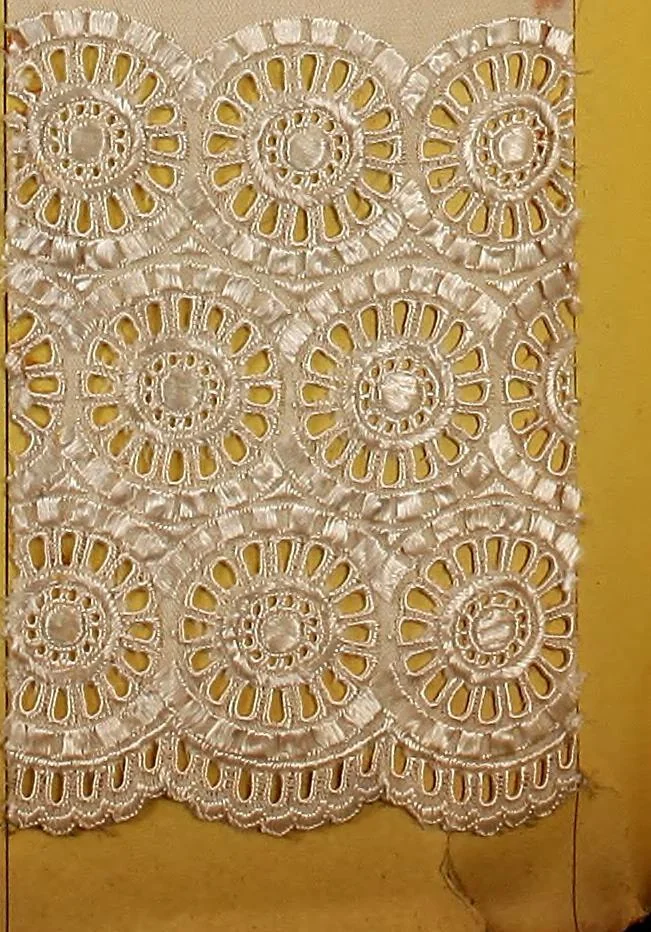An illustration from Sample book of French embroidery, 1850?, 1850, leaf 53