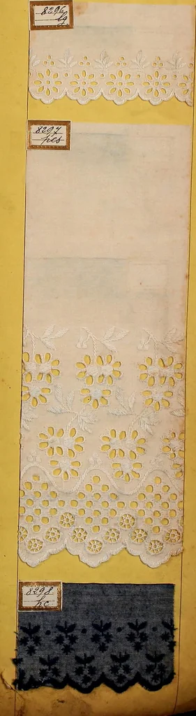 An illustration from Sample book of French embroidery, 1850?, 1850, leaf 64