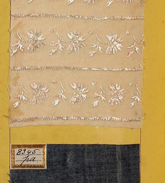 An illustration from Sample book of French embroidery, 1850?, 1850, leaf 69