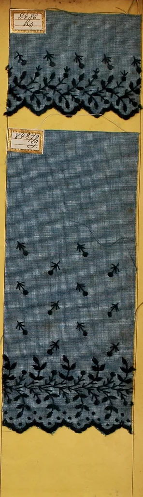 An illustration from Sample book of French embroidery, 1850?, 1850, leaf 88