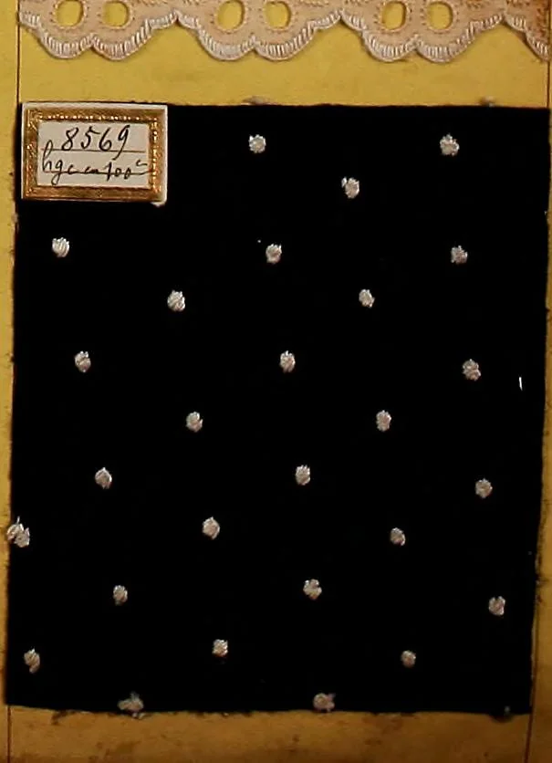 An illustration from Sample book of French embroidery, 1850?, 1850, leaf 98