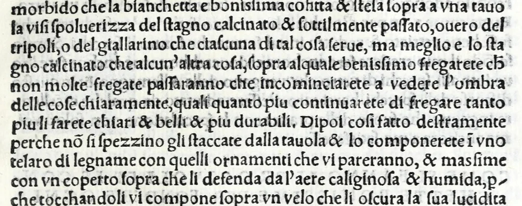 An illustration from De la pirotechnia libri X. : dove ampiamente si tratta non solo di ogni sorte & diuersita di miniere, ma anchora quanto si ricerca intorno à la prattica di quelle cose, di quel che si appartiene à l'arte de la fusione, ouer gitto de metalli, come d'ogni altra cosa simile à questa, 1540, leaf 319