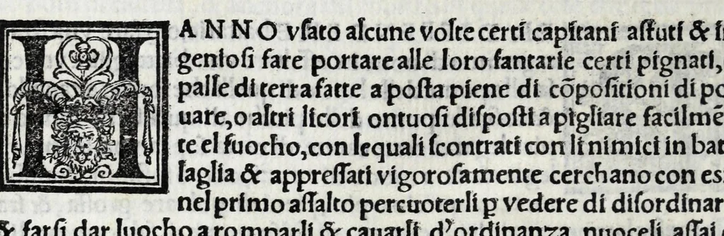 An illustration from De la pirotechnia libri X. : dove ampiamente si tratta non solo di ogni sorte & diuersita di miniere, ma anchora quanto si ricerca intorno à la prattica di quelle cose, di quel che si appartiene à l'arte de la fusione, ouer gitto de metalli, come d'ogni altra cosa simile à questa, 1540, leaf 358