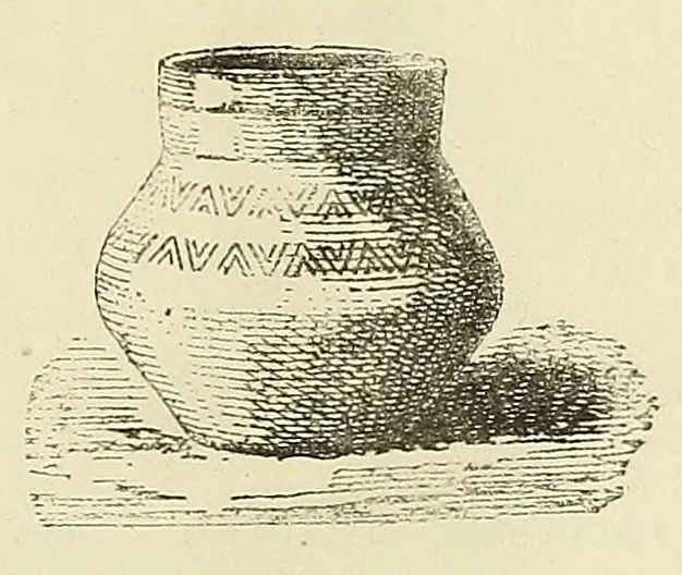 An illustration from De la poterie gauloise; étude sur la collection Charvet, 1872, leaf 41