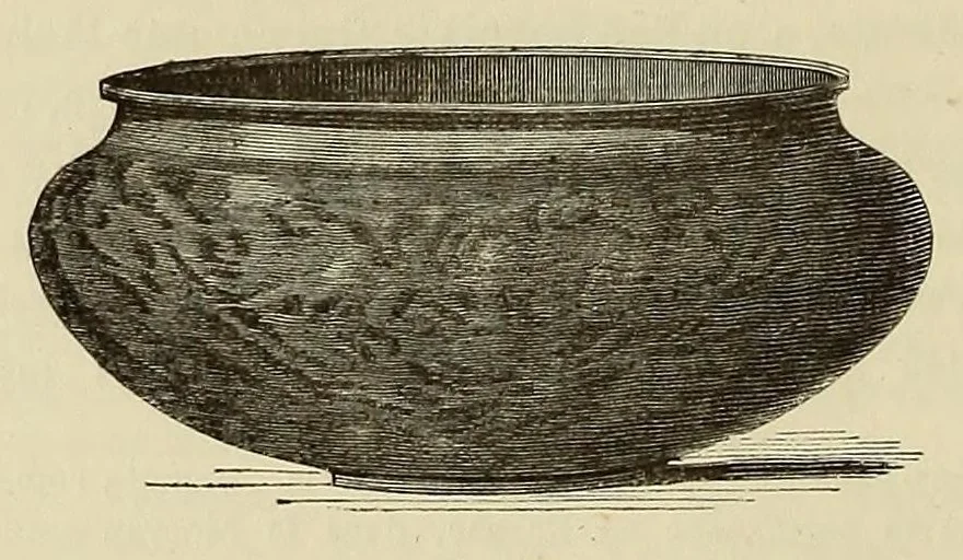 An illustration from De la poterie gauloise; étude sur la collection Charvet, 1872, leaf 86