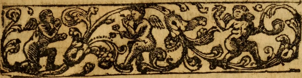 An illustration from De la recherche de la verité : où L'on traitte de la nature de l'esprit de l'homme, & de l'usage qu'il en doit faire pour éviter l'erreur dans les sciences, 1688, leaf 6