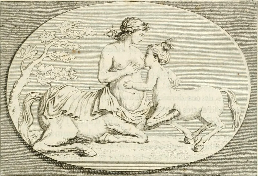 An illustration from Histoire de l'art chez les anciens, 1801, leaf 198