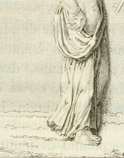 An illustration from Histoire de l'art chez les anciens, 1801, leaf 226